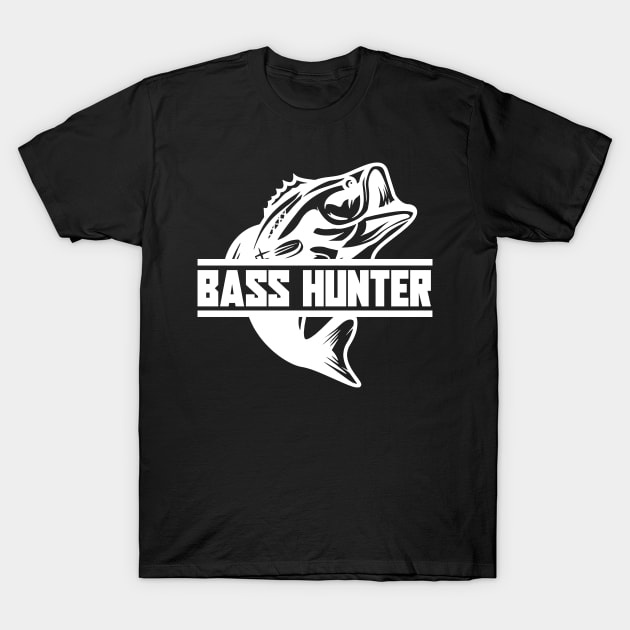 Bass Hunter T-Shirt by DNT Designs